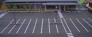 個人商店から大規模駐車場までのイメージ